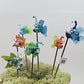 Glass Angler Fish Plant Pals, House plant and Fairy Garden Decor