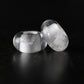 Quartz Crystal Dread Bead / 2 beads - 6mm bead hole / Dreadlock Beads, Dread Jewelry, Dread Accessories, Loc Jewelry,   Stone Dread Beads