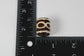 Infinity Bone Dread Bead // 8 - 12mm Bead Holes // Dreadlock Beads, Dread Jewelry, Dread Accessories, Large Hole Beads, Hair Beads