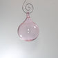 Hand Blown Glass Pink Ornament Collection