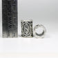 Silver Viking Dreadlock Beads // 6mm Bead Hole - Assorted 2 Pack // Dread Bead, Viking Dread Bead, Beard Beads, metal dread bead