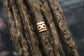 Infinity Bone Dread Bead // 8 - 12mm Bead Holes // Dreadlock Beads, Dread Jewelry, Dread Accessories, Large Hole Beads, Hair Beads