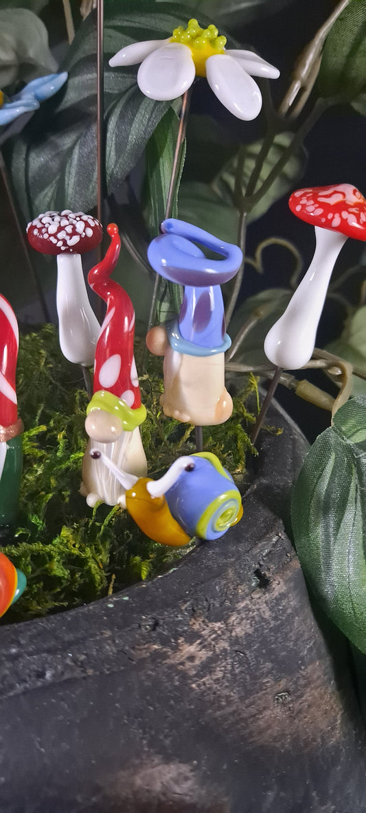 Naked Gnome Plant Pals, House plant and Fairy Garden Decor