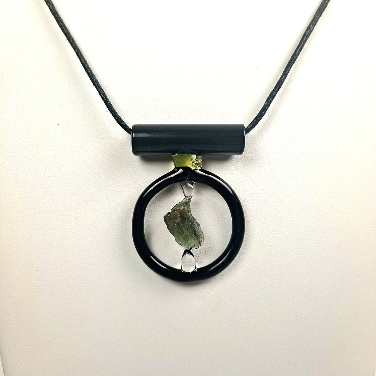 Limited Edition Moldavite and Glass Necklace Collection