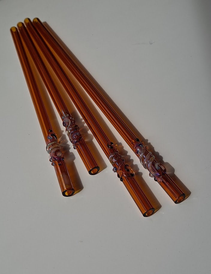 Assorted Glass Straws