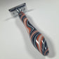 Glass Handled Razor with Stand