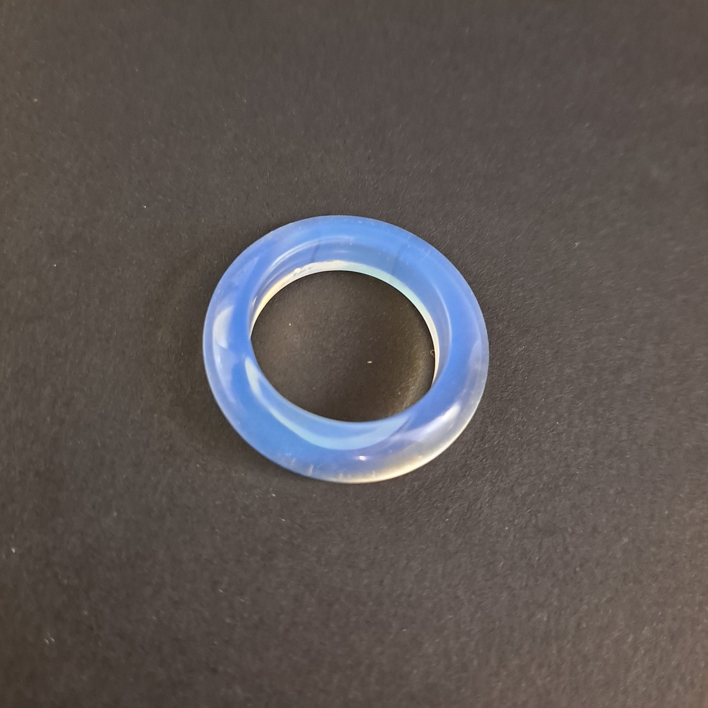 Single Opalite Glass Dread Bead - 18mm bead hole