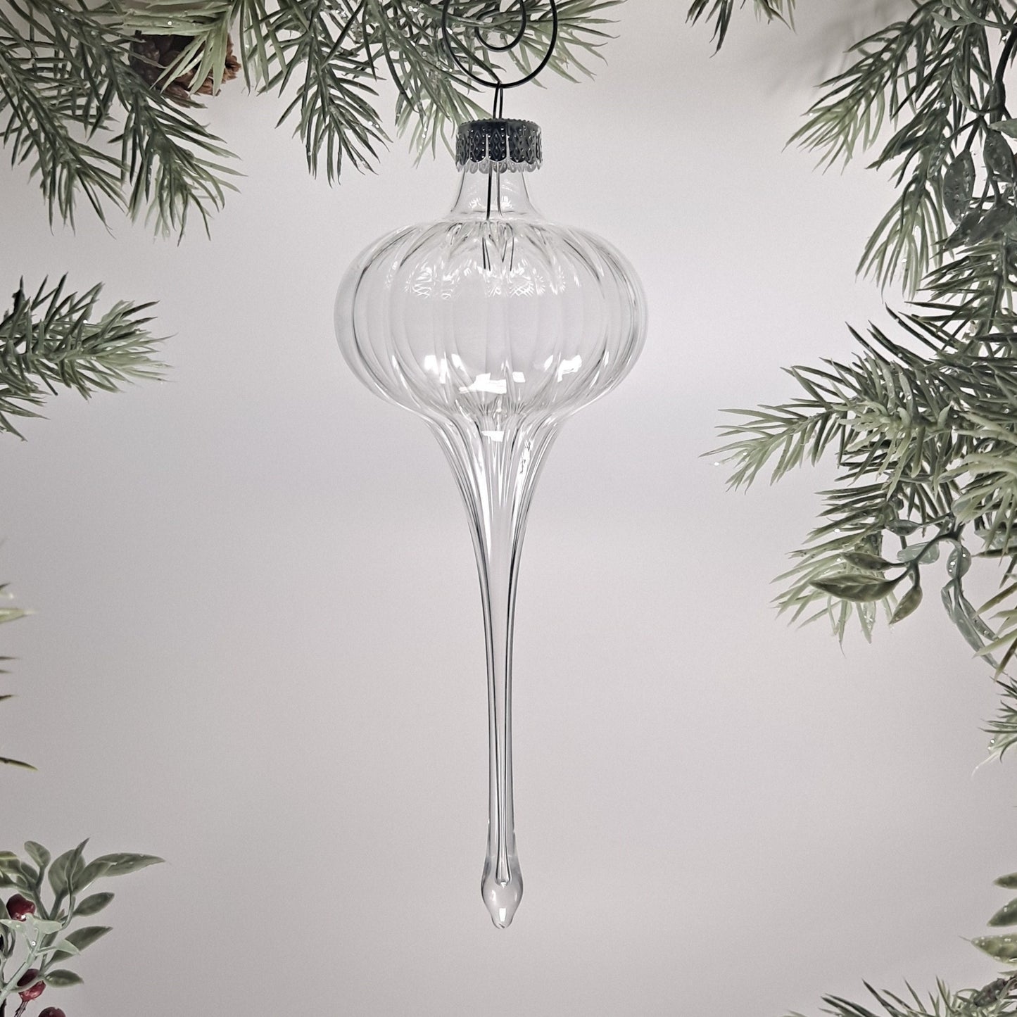 Large Hand Blown Glass Victorian Ornament Collection