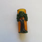 Summer Tree of Life Glass Dread Bead, CUSTOM Bead Hole Sizes 4-16mm