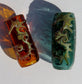 Seahorse Glass Dread Bead, CUSTOM Bead Hole Sizes 4-16mm