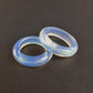 Single Opalite Glass Dread Bead - 18mm bead hole