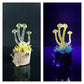 Mushroom Sculpture, UV Black Light, Made to Order